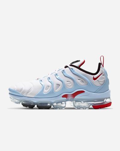 Cheap Nike Air VaporMax Plus Chicago CW6974-100 Men's Running Shoes White Blue Red-65